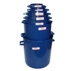 bulk density bucket for construction material