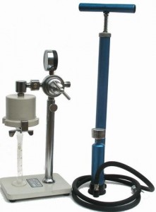 filter press for drilling liquids test